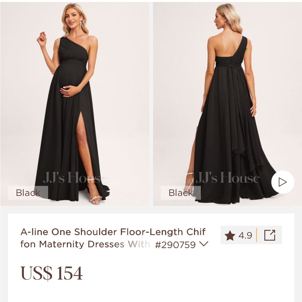 Maternity bridesmaid dress - Picture 3 of 7